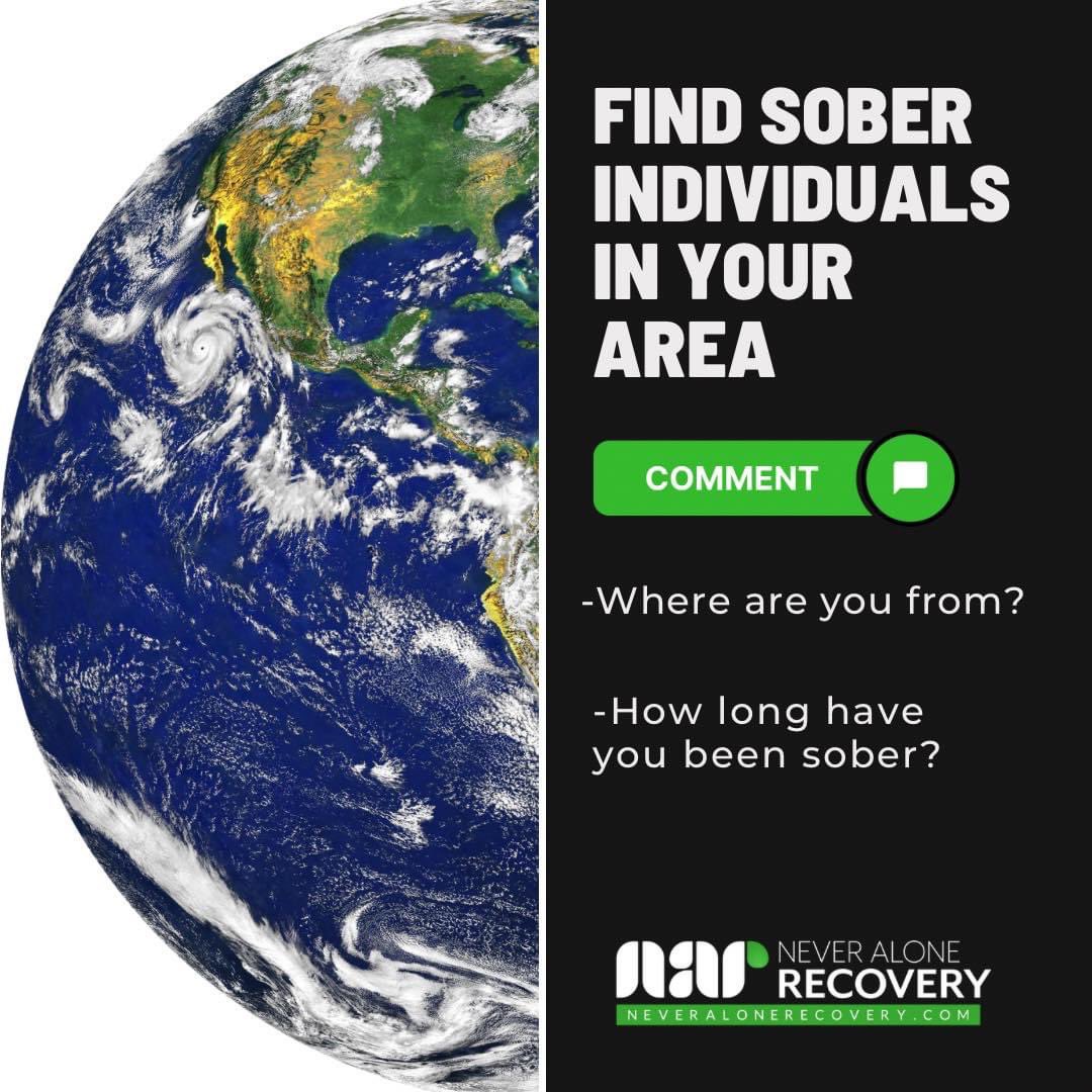 🗣️ Find your #sober community! 💚👇

#wedorecover #sobriety #odaat #justfortoday #addiction #addictionawareness #addictionrecovery #recoveryispossible #recoveryjourney #recoverycommunity