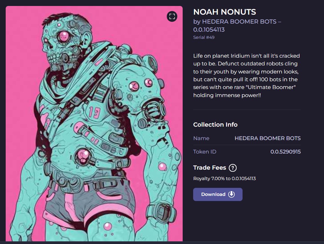 Meet Noah Nonuts, his back is a bit tender after being on a all night bender at the club. Come see what funny business him and his buddies get up to over at altlantis.market/live/XGdu0RWim…
#HBARbarians #hbar #drop #launch #NFTCommunity #NFT #Mint