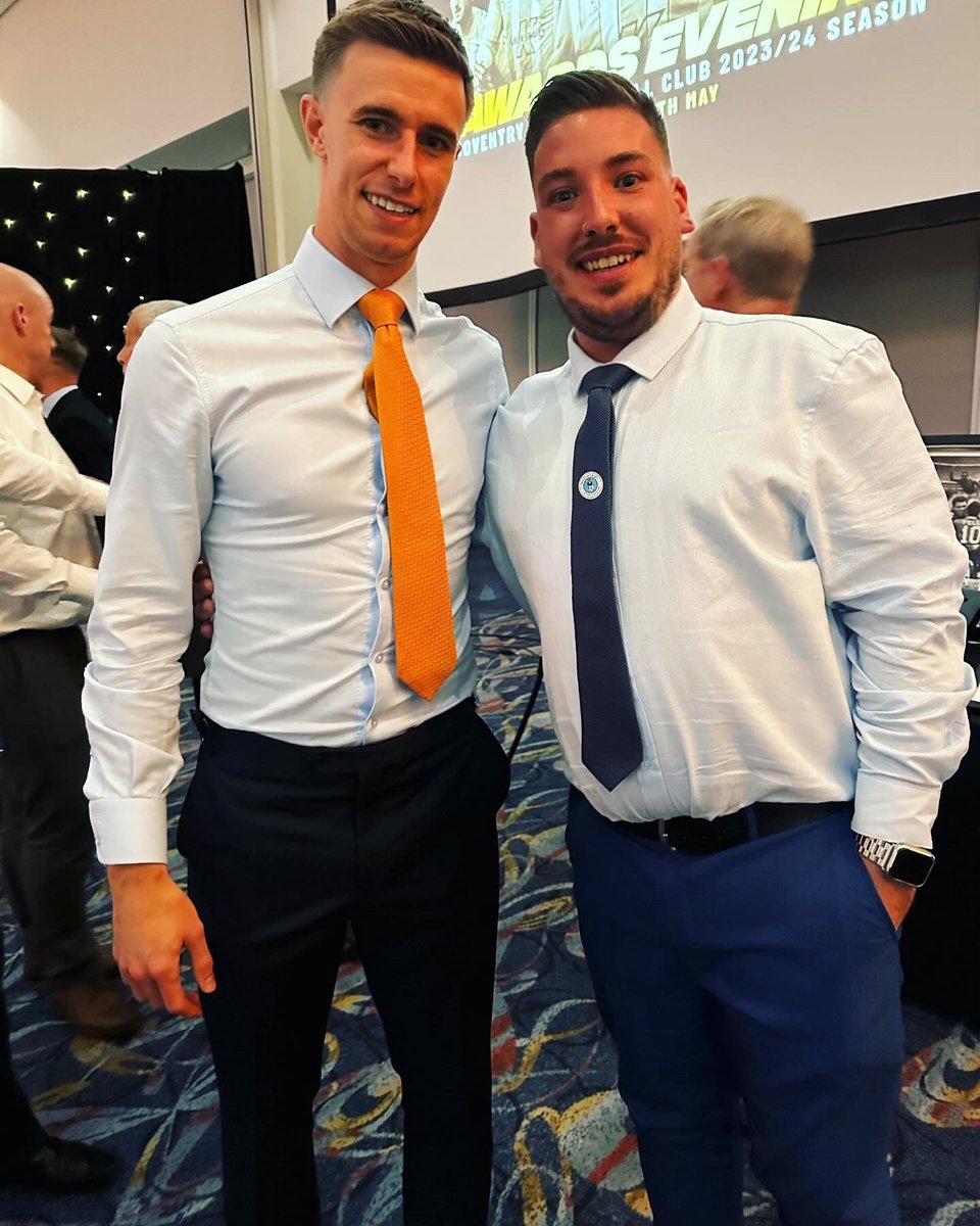 More of the spam coming through from Sundays end of season awards. Honestly one of the best nights of my life 

#coventrycity #PUSB