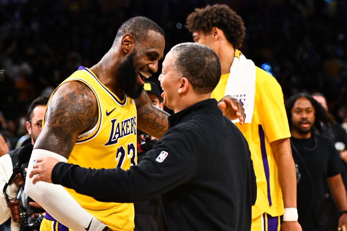 'The Lakers have been openly smitten with the idea of getting Ty Lue.' - Zach Lowe