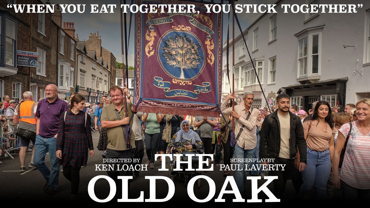 TODAY (WED) & THURSDAY Set in pre-Brexit #Britain, see #TheOldOak where a #pub owner has to figure out what to do as #refugees arrive in his town and settle in. See what happens when you eat together. @kinolorber Tix: ccasantafe.org/event/the-old-…