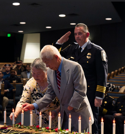 The Board of County Supervisors today proclaimed May 12-18 as #NationalPoliceWeek & #NationalPeaceOfficersMemorialDay on May 15. This has deep significance for #PWCPD as it pays tribute to our fallen officers.
Thank you, Mike Beaty, for the photos of last night's tribute service.