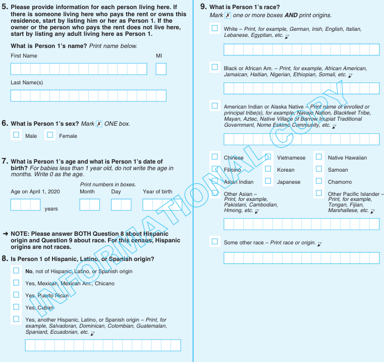 jaylee_tx's tweet photo. @andersem Text responses on race and ethnicity need more bins, have more "large enough" bins to disaggregate, and are really tough to categorize into those bins. The census has a complicated enough job on this already in questions 8 and 9 of the form that everybody fills out. https://t.co/eGfoqEmxt4