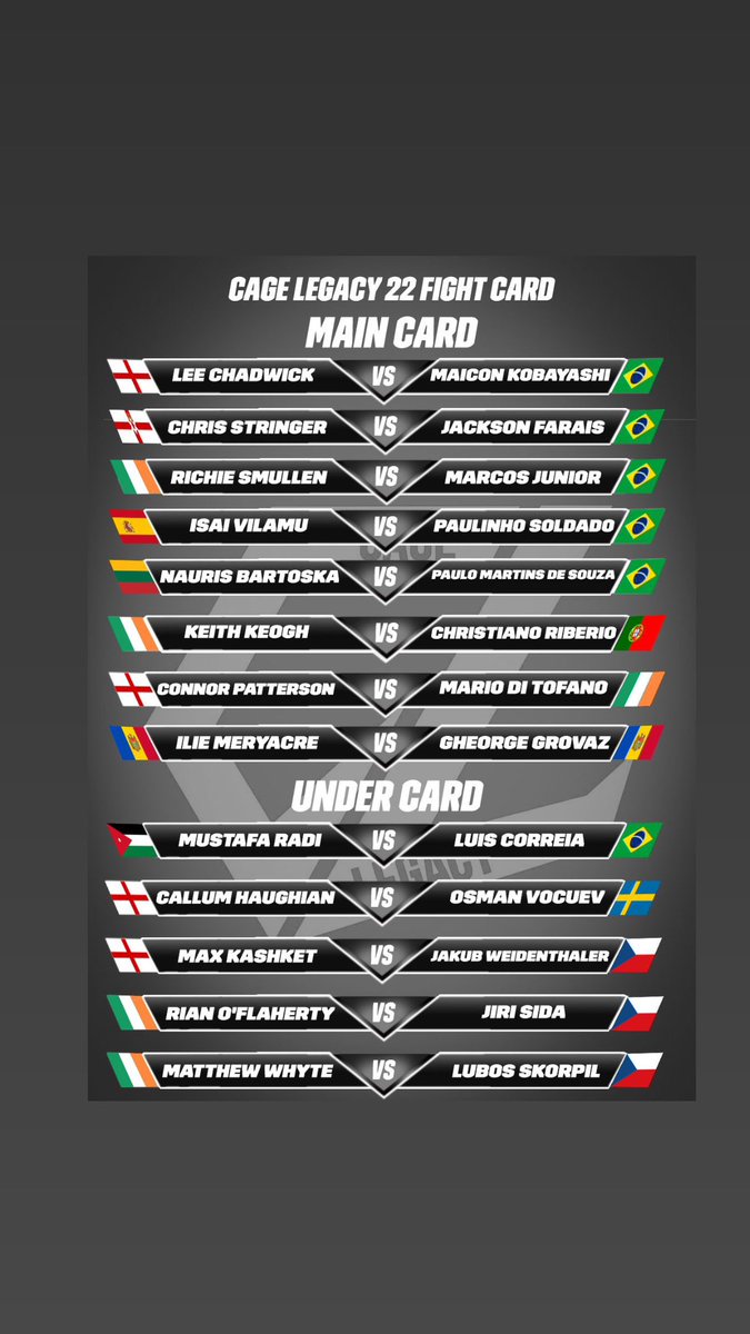 Huge night ahead next Friday in Liverpool