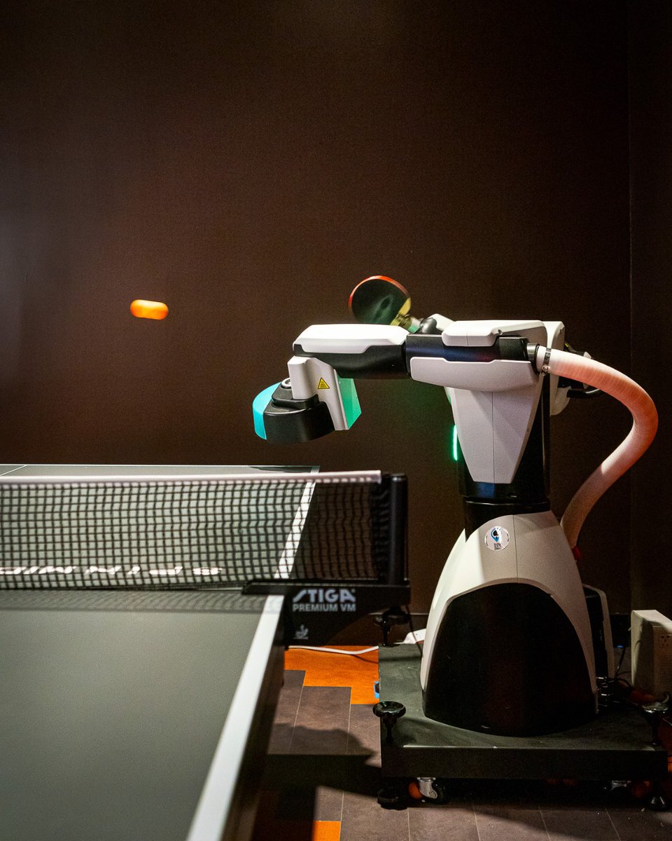 Our cutting-edge AI-powered robot, lovingly named “Spinny”, combines precision, speed, and technology to create a formidable opponent ready to take on all challengers. Think you’ve got the skills to take down the machine? #wearespin