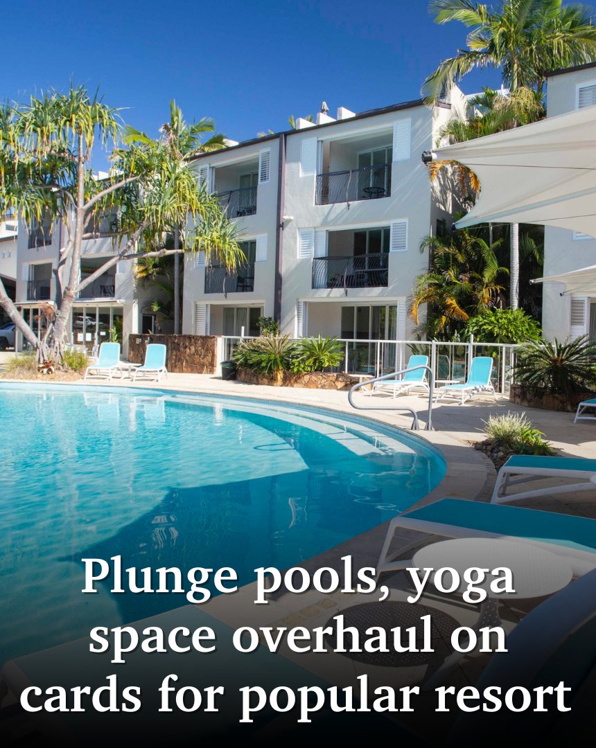 Additional yoga space, treatment rooms and a “health-focused” cafe makeover are among proposed plans for a major upgrade at a popular Noosa resort 💦😍 Full story>>> bit.ly/4bvMqg7