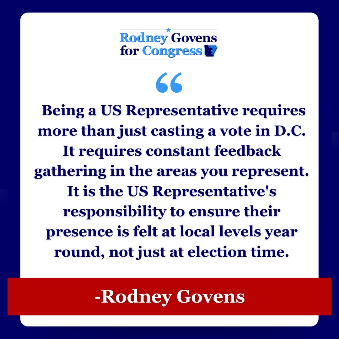 - Rodney Govens via Ballotpedia
#rodneyforcongress #elections2024 #ridingwithrodney #arpx