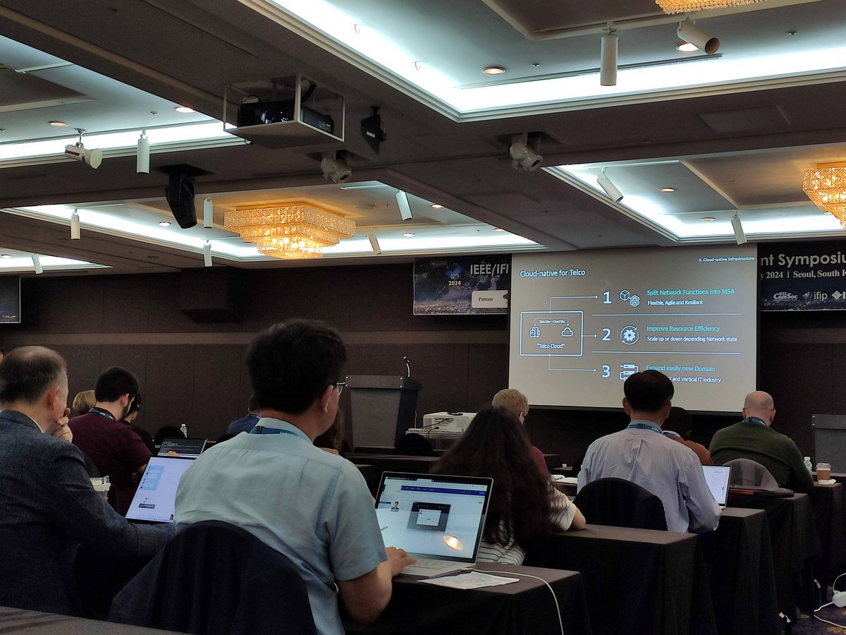 Attending the 2024 edition of IEEE/IFIP NOMS conference at Seoul (South Korea) to organize the 3rd edition of the Intelligence Provisioning for Network and Service Management in Softwarized Networks (IPSN) #ai #ml #drl #sdn #ndt