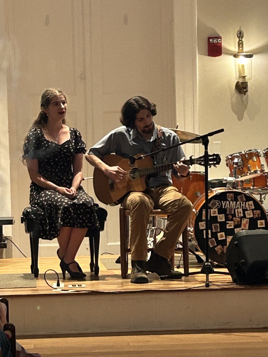 Amazing Collegium performances tonight ⁦<a href="/stjohnscollege/">St. John's College</a>⁩
For the non-SJC insider, it’s our bi-annual talent show. This one is even more spectacular — amazing music &amp; performances, incl on Justice.