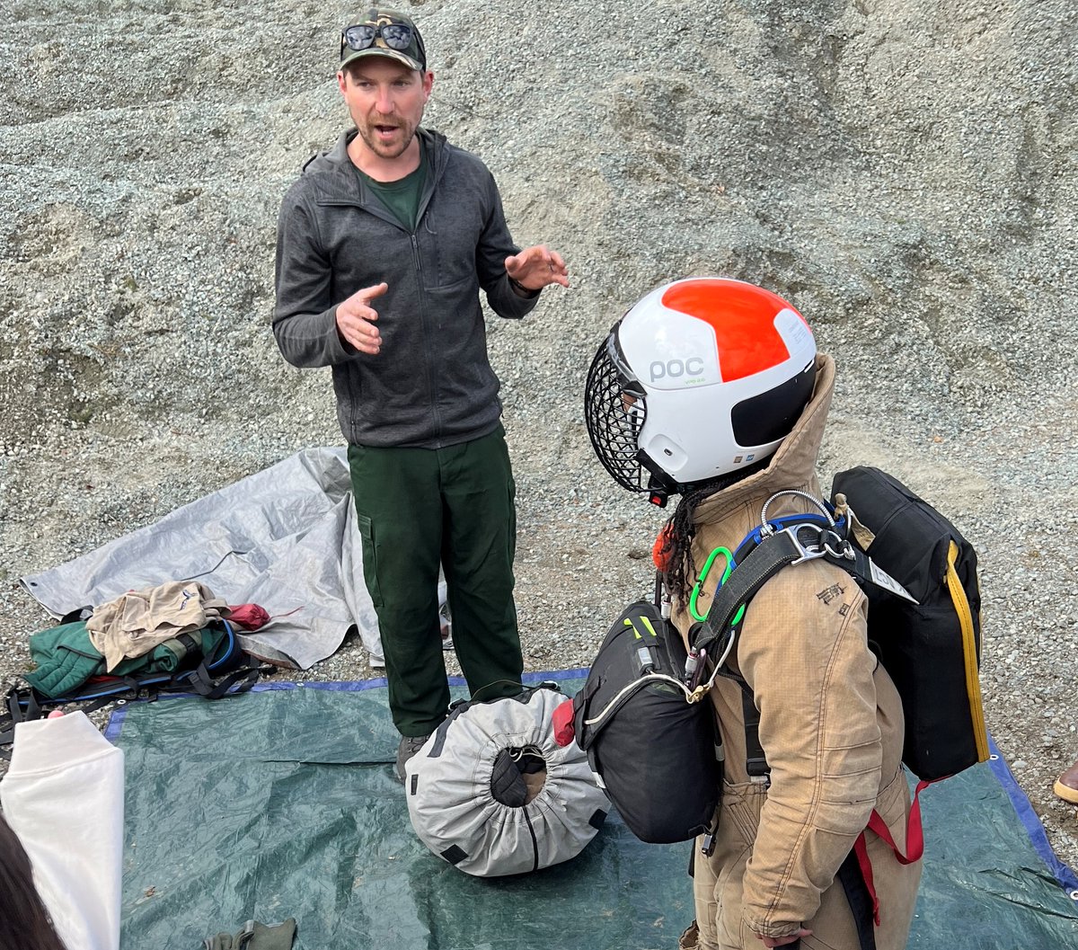 By day, BLM AFS smokejumper Dylan Brooks is captivating 6th graders with thrilling tales of his experiences as a smokejumper this.He's ready to share his stories of with an older audience at a free public event 6-8 p Thurs @ BLM Campbell Ck Science, 5600 Science Center Dr, Anc