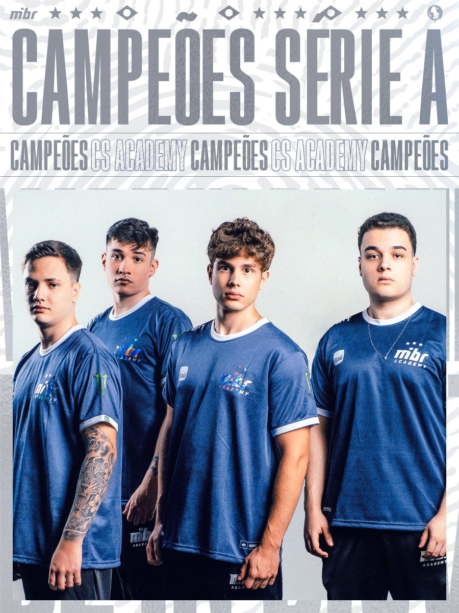 É TAÇAAAAA! 🏆 Superamos a paiN Academy e garantimos mais uma Série A @GamersClubCS em 2024! OS MIBRZINHOS SÃO BRABOS!