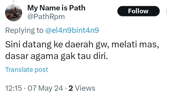 Oten mental teroris gini enaknya diapain pakpol <a href="/CCICPolri/">Direktorat Tindak Pidana Siber Bareskrim Polri</a> <a href="/DivHumas_Polri/">Humas Polri</a>