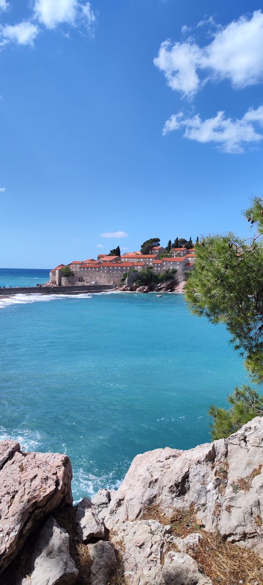 Springtime in #Montenegro. Early walks by the sea... #SvetiStefan #Tours by #MontenegroAdventures