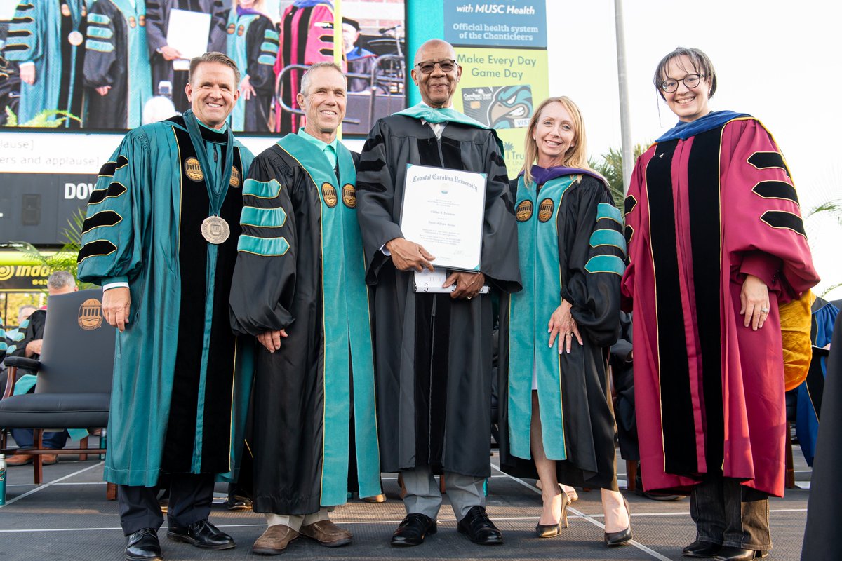 At University Commencement, we had the privilege of awarding Judge Clifton B. Newman the honorary degree Doctor of Public Service.