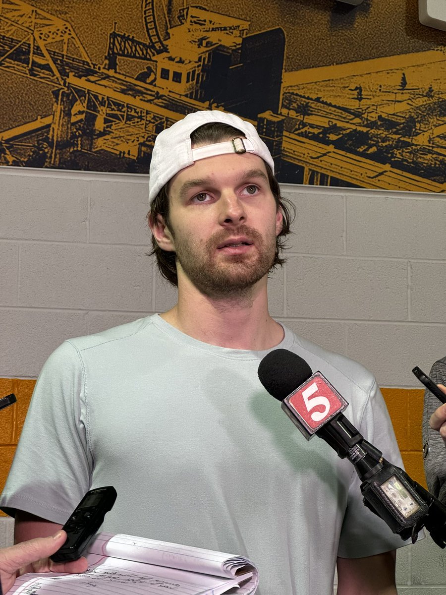 Tommy Novak on experiencing his first NHL playoffs: “Looking back, it will be good for me to go into the offseason knowing what it takes now.”