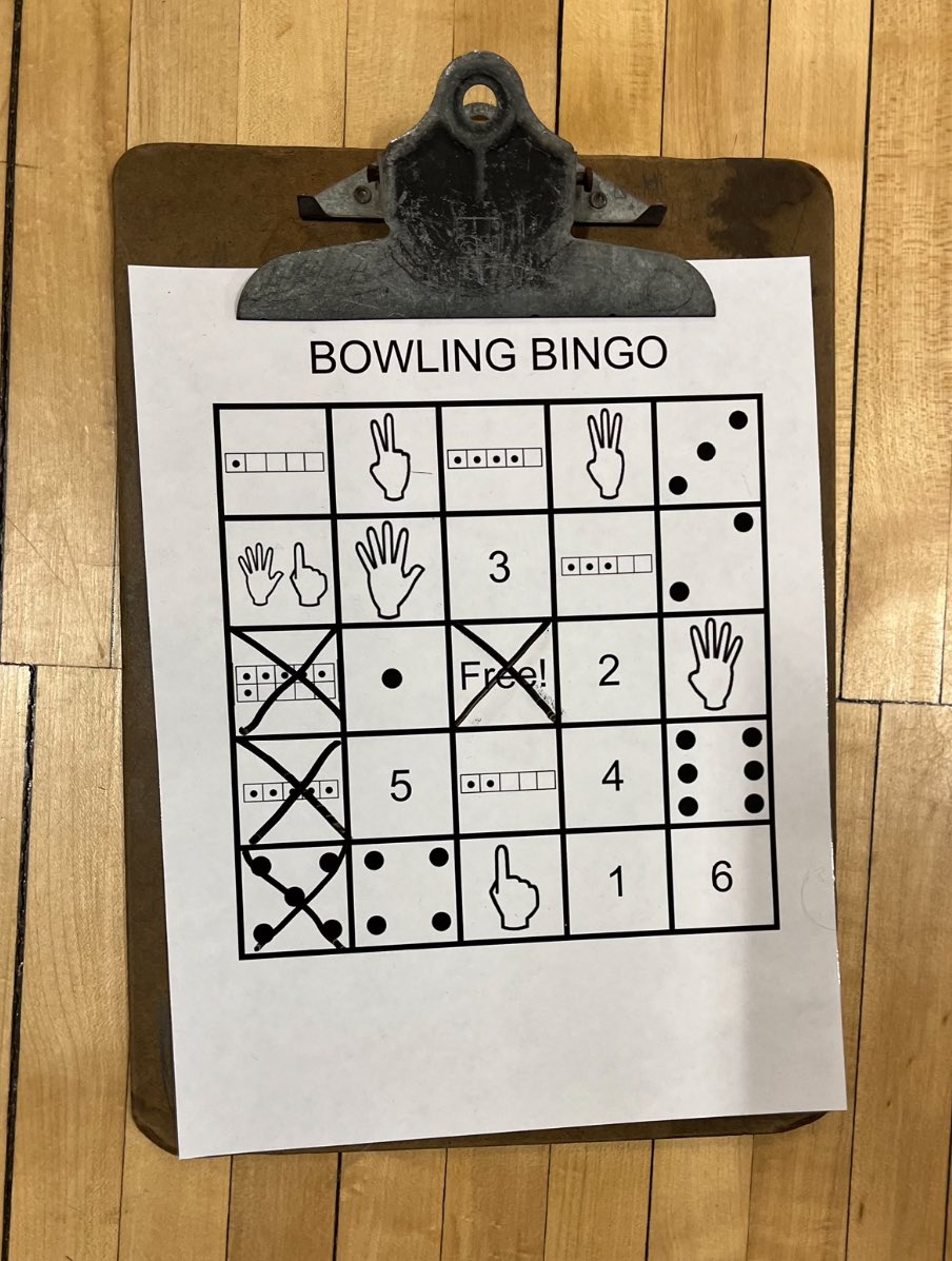 Mike Fraioli (@mdfraioli) on Twitter photo Used this bingo card with K-1 #physed students to work on number recognition during bingo bowling 🎳. Inspired by the great <a href="/pe4everykid/">Mike Graham</a> ! Used this bingo card with K-1 #physed students to work on number recognition during bingo bowling 🎳. Inspired by the great <a href="/pe4everykid/">Mike Graham</a> !