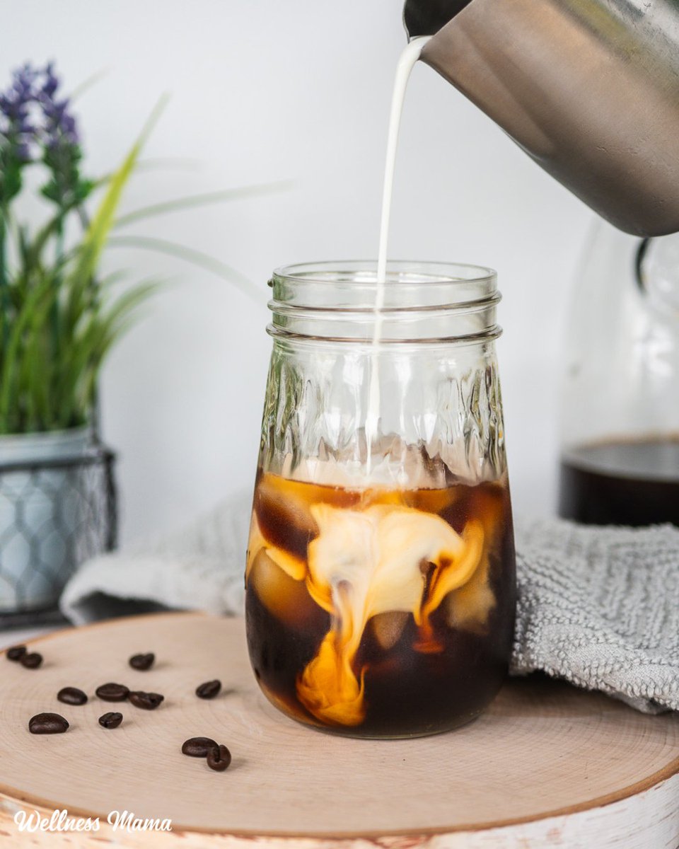 ☕️ Embrace the joy of coffee with #coldbrew! ☕ Skip the sugary iced drinks and savor the rich flavor of quality beans at home. Learn how to make the perfect cold brew on my blog! ☀️ 𝗥𝗲𝗳𝗿𝗲𝘀𝗵𝗶𝗻𝗴 𝗖𝗼𝗹𝗱 𝗕𝗿𝗲𝘄 𝗖𝗼𝗳𝗳𝗲𝗲 𝗥𝗲𝗰𝗶𝗽𝗲: wellnessmama.com/recipes/cold-b…