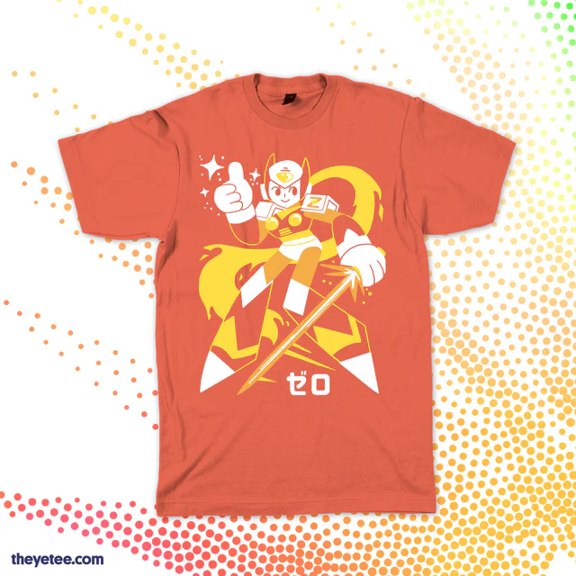 ロックマン(キャラクター) 「 "" ""Both tees designed by  and availab」|The Yetee 🌈のイラスト