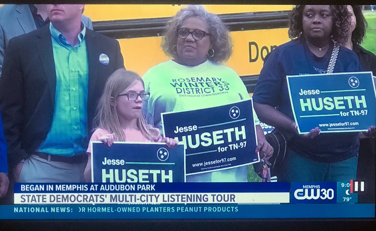 Hey, my baby made the news last night! (And I was there too) I want to thank the Tennessee Legislative Dems for starting the 2024 Campaign kickoff in our hometown! If change is going to come to Tennessee, that change was always going to start right here in Memphis!