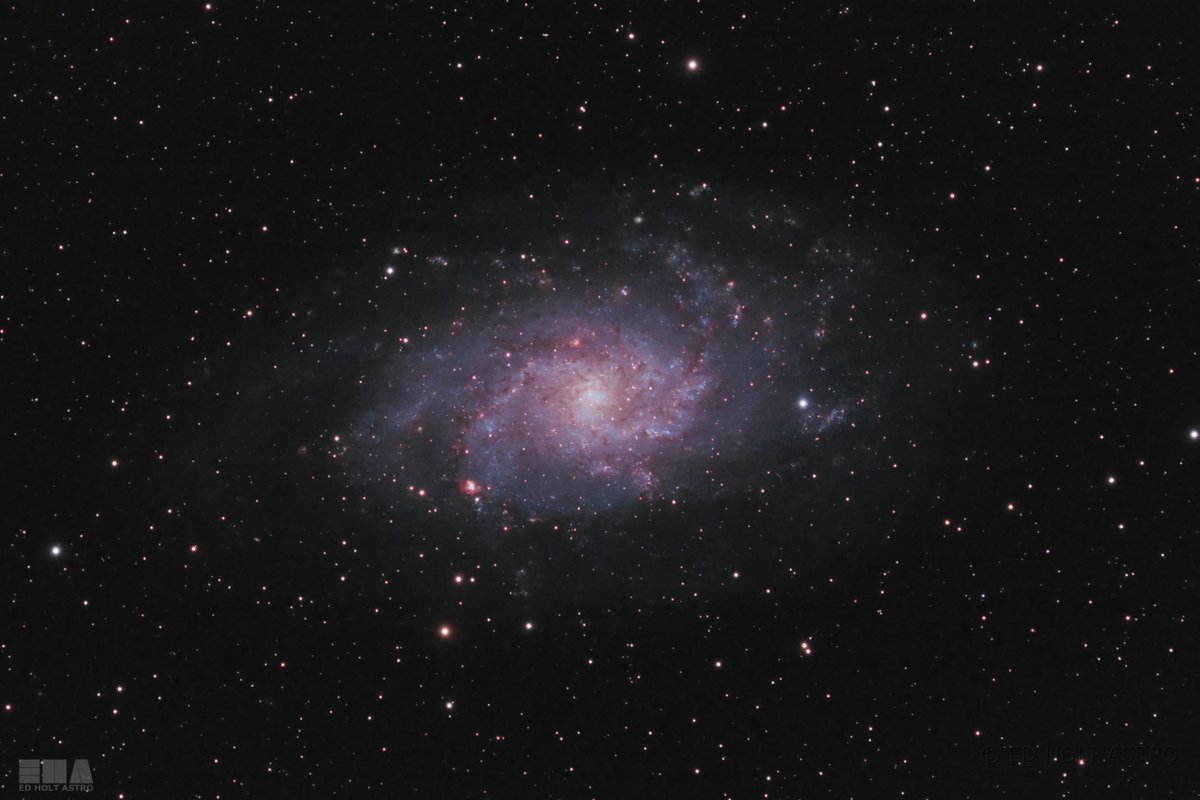 M33 the Triangulum Galaxy
Captured with DSLR and an 80mm refractor.
#astrophotography #Space