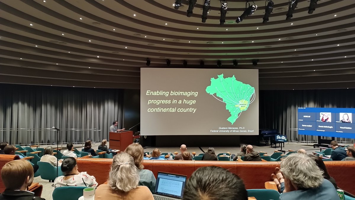 If there is someone that embodies the concept of 'motivation' that is @gustavobmenezes 

Impactful presentation on technology dissemination through training and community building on @bioimagingbr 

#spreadin