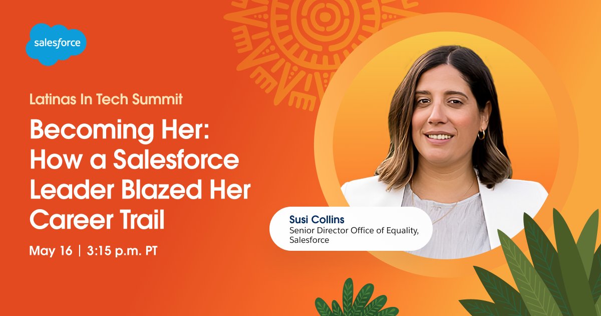 When she first arrived to the U.S. from Peru, @Susi_Collins, Senior Director, Office of Equality, didn't speak English. Today, she's blazing her own trail while helping others do the same. Register now to hear her story: latinasintechsummit.org