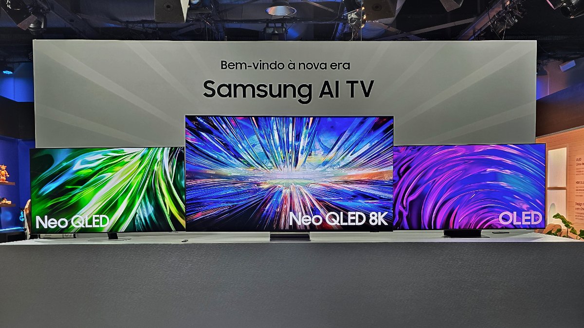 Está acontecendo 🥹 Sejam muito bem-vindos à nova era de Samsung AI TVs ✨️