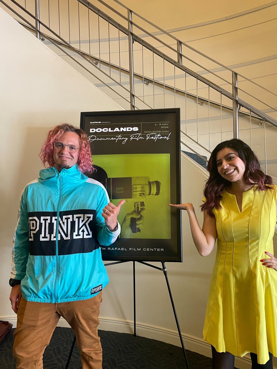 As part of our #DocLandsEducation, filmmakers Luca Capponi (SMALL STEPS, BIG FUTURE) &amp; Kristal Sotomayor (DON’T CRY FOR ME ALL YOU DRAG QUEENS) joined for a student talk about documentary filmmaking as a career and the drive to tell compelling stories.

⭐️Thanks Kristal and Luca!