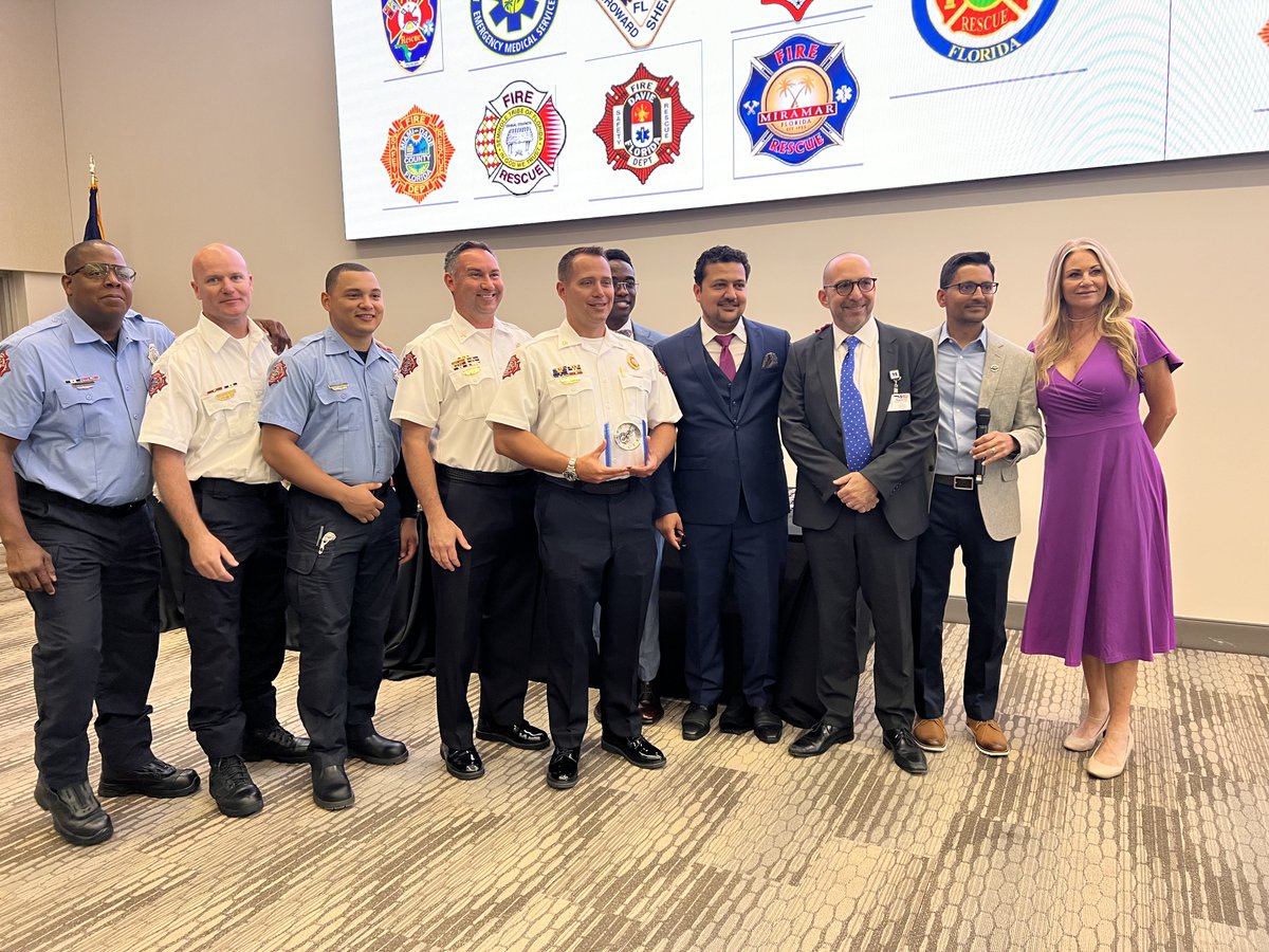 Today we welcomed stroke survivors to the annual Stroke Survivor's luncheon & heard stories of 13 survivors, who shared their experiences & reconnected with the firefighter paramedics & clinicians that saved their lives. More from this special moment: instagram.com/p/C6rlJpTusDt/…