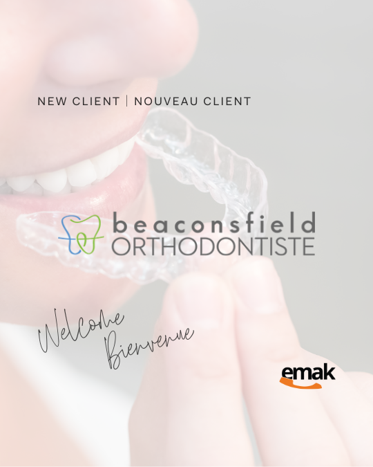 NEW CLIENT! 🦷 Beaconsfield Orthodontiste 
We offer cost-effective, secure, and flexible solutions tailored to your telephony needs. Are you a dental practice or a local business? Discover how our services can elevate your patient experience.
#voipforthewin 1-(844)-EMAK-TEL