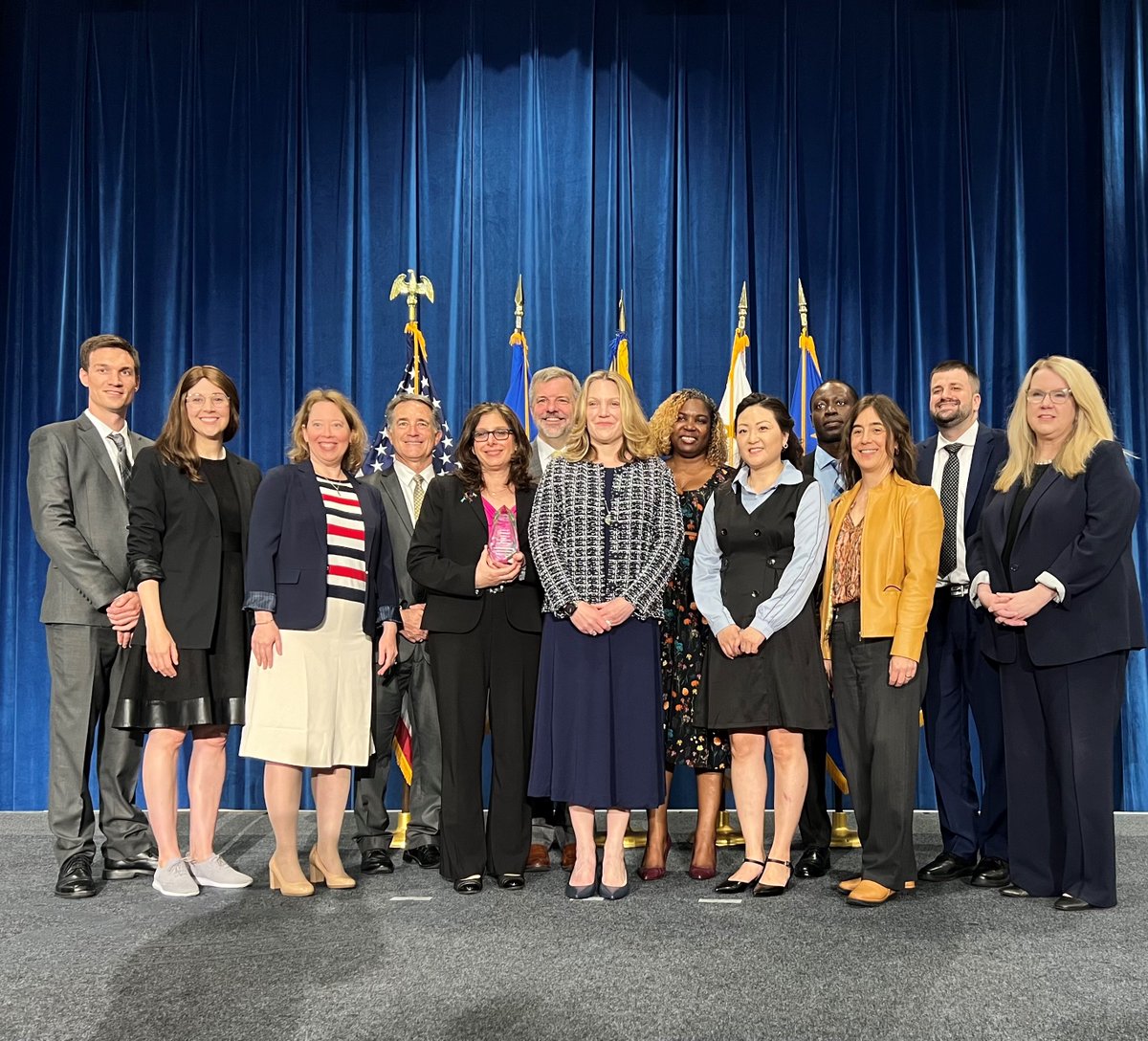 #HRSA Administrator Johnson joined @SecBecerra & @HHSGov Deputy Secretary Palm at the Department’s Award Ceremony to congratulate HRSA’s winners for their exemplary public service contributions. #PSRW #GovPossible