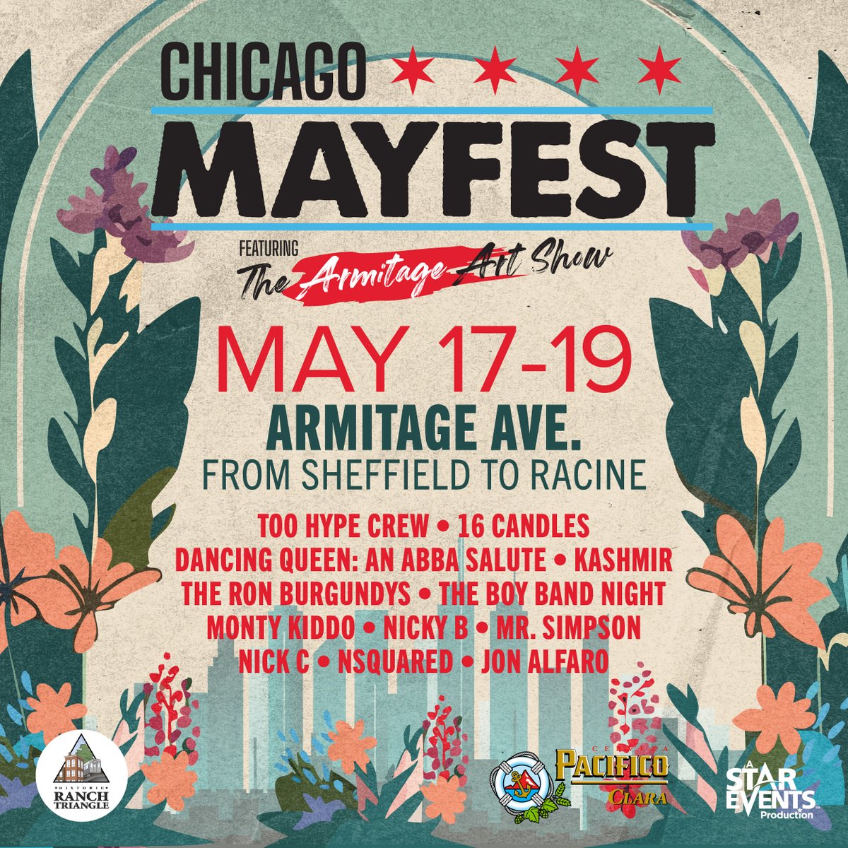 Chicago Mayfest kicks off the summer festival season on May 17th through the 19th at Lincoln Park! Festival-goers can enjoy live music and and a variety of delicious food and libations, all while perusing work from acclaimed local artists and artisans. t.dostuffmedia.com/t/c/s/145678