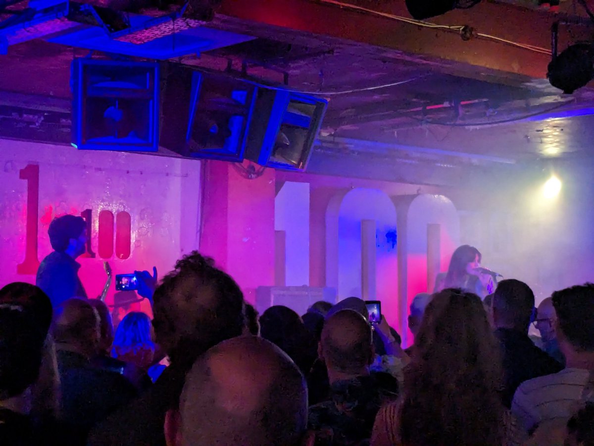 , @IrainaMancini was absolutely brilliant at the 100 club tonight. She won't be playing these size venues for long, so go now and be amazed.