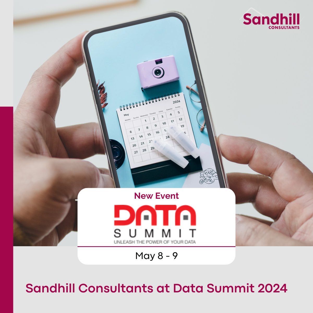 Sandhill is going to be present at #DataSummit in Boston, May 8–9! Join us for two days of great insights, strategies, and solutions for becoming an insight-driven enterprise. Click here for more information: ow.ly/l7E650RyYrM