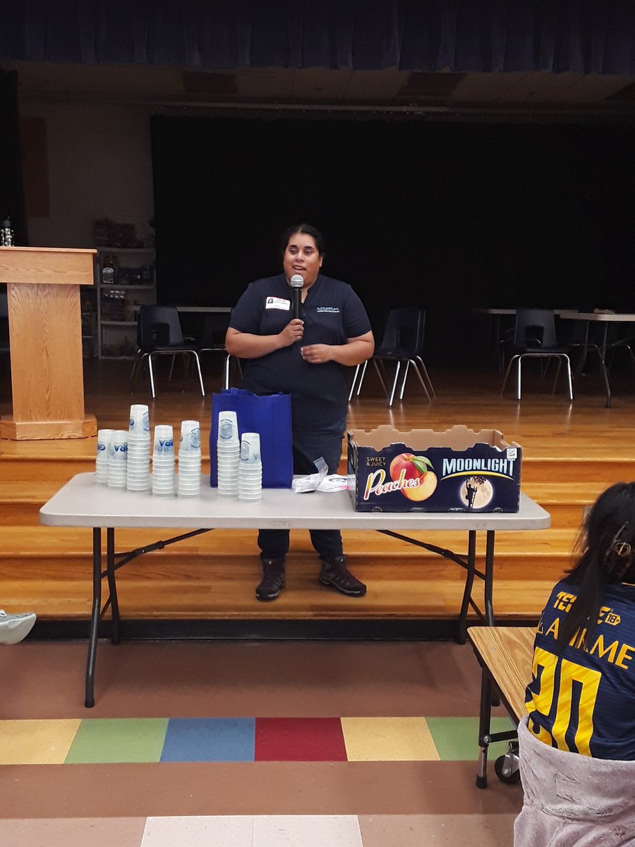 Today GBRA came to give the kids their awards and prizes for the writing contest we entered this year. #bbproud