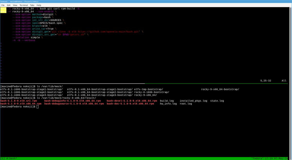 maxinehayes90's tweet image. Next I want to see if I can simulate Koji&apos;s tagging system by having a local repository that gets checked for package dependencies first.

#Linux #OpenELA