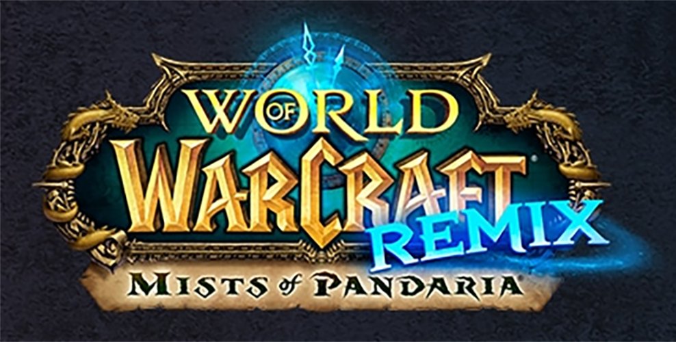 I really like the new WoW Remix: Mists of Pandaria logo