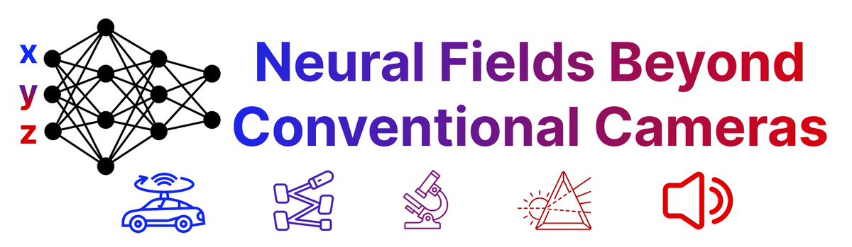 Happy to share the 1st Workshop on Neural Fields Beyond Conventional Cameras will be hosted at @eccvconf #ECCV2024 in Milan, Italy!

Webpage: neural-fields-beyond-cams.github.io

Confirmed speakers include @DaveLindell, @jon_barron, Tali Treibitz, and Daniel Cremers, with more coming soon!
