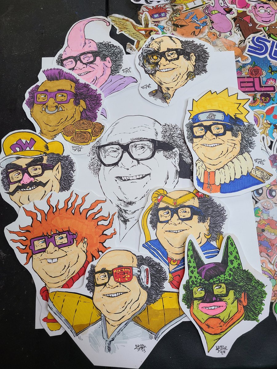 Going through some older #art, and came across this normal #DannyDevito  piece.

Clearly I enjoy #drawing @theofficialdanieldevito over the years.

Maybe I should make some new additions to my 'What If?!' DeVito series.

#whatif #rugrats #Naruto #sailormoon #DragonBall #majinbuu