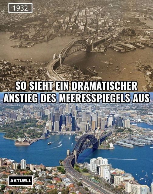 🌏ACHTUNG, die WELT SÄUFT AB!🌍 (Sagen zumindest die 🤮Klima-Sektierer!)🙃