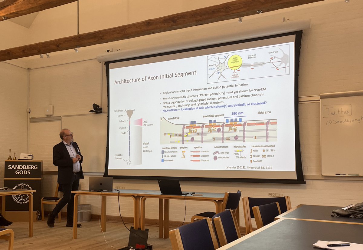 Last session of the day by keynote speaker <a href="/PoulNissen/">Poul Nissen🇩🇰🇺🇦</a> on regulatory mechanisms of ion transporting P-type ATPases