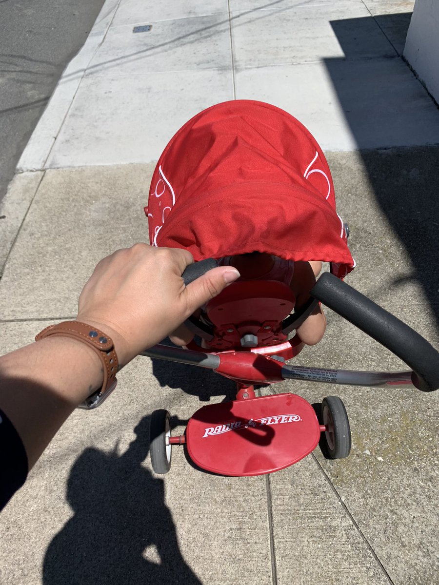 Taking in the nice weather today 🌤️🕶️🚲#toddler #toddlerlife #toddleractivities #toddlermom #toddlermomlife #thisistheway #radioflyer #mommyandme #happymomma #happybaby