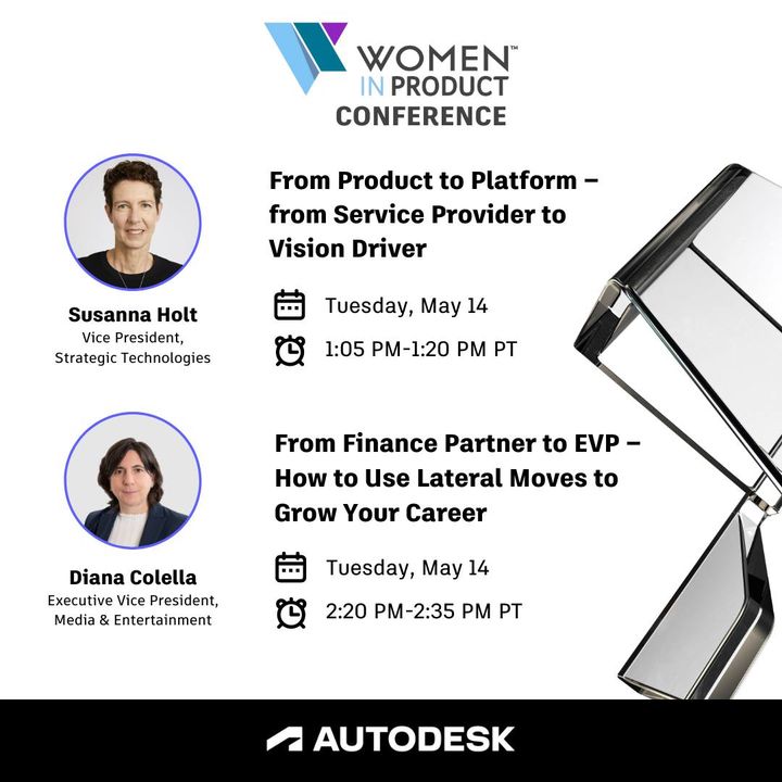 We're proud to sponsor the @womenpm conference this year, bringing over 3,000 product leaders together. Join us May 14-15 to hear from our own Diana Colella, EVP Entertainment & Media Solutions, and Susanna Holt, VP, Strategic Technologies.
womenpm.org/conference/