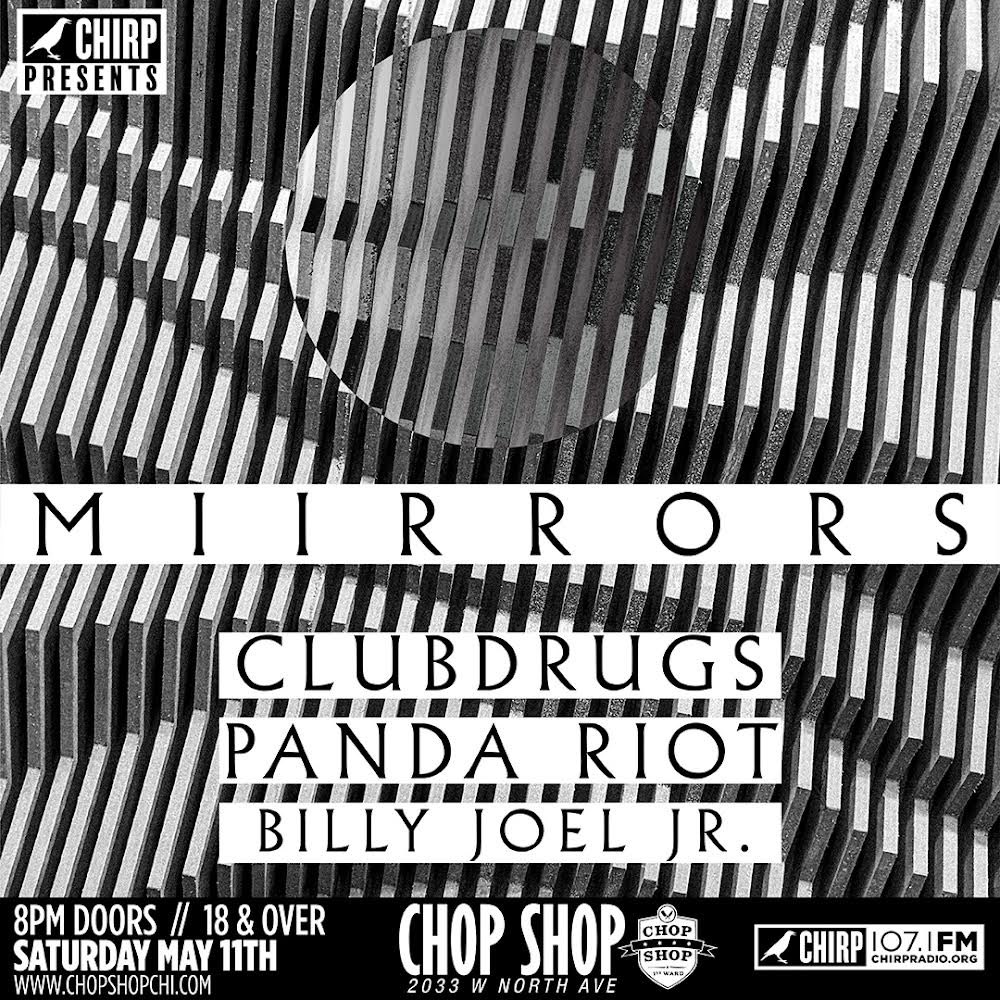 Just hopped onto this @CHIRPRadio presents show @ChopShopChi @miirrors_music. We will be donating our ticket cut to @ThePCRF to support ongoing humanitarian aid