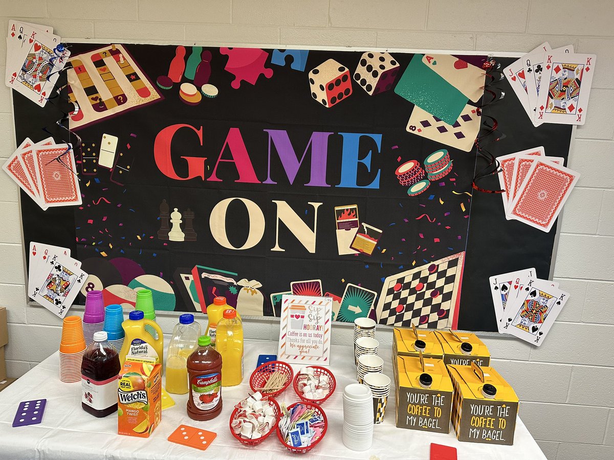 Bagels, fruit, coffee, and shmear was Day 2 of Teacher Appreciation Week for our fabulous staff <a href="/LelyLionsRoar/">Lely Elementary</a>