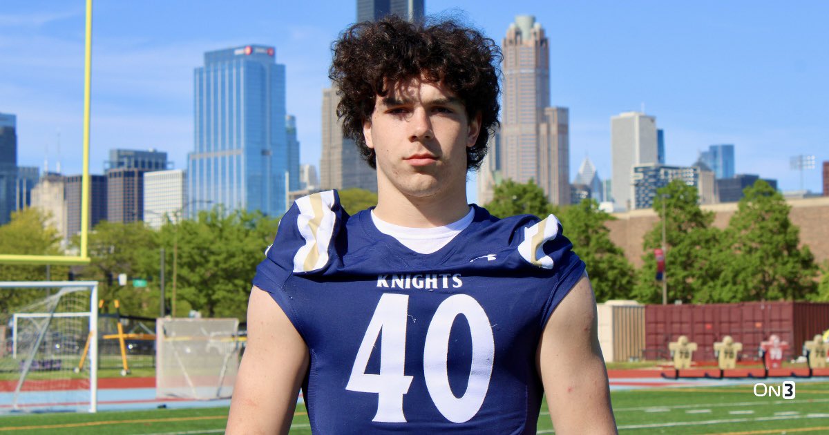 Elmhurst (Ill.) IC Catholic Prep junior Dominik Hulak will suit up at vyper once he enrolls at Notre Dame in 2025. Hulak spoke to Blue & Gold about his projected position here: on3.com/teams/notre-da… Access to this story and other On3+ content for $1: on3.com/teams/notre-da…