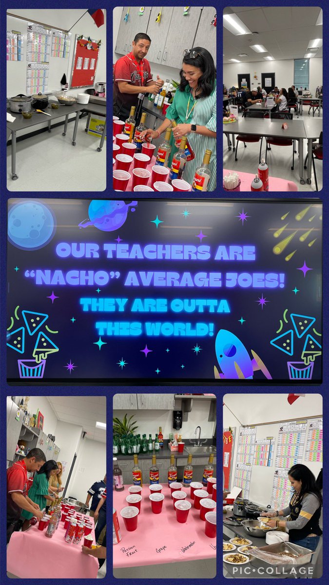 Our teachers are truly “Outta This World!” I hope you enjoyed your Nachos and Italian Sodas! Hanks MS is so lucky to have you! #CAVSNeverSurrender @HANKSMSYISD
