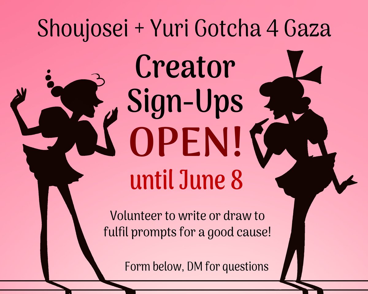 Creator Sign-up is now open until June 8! Please see the link below to sign up! (all time is in EST) Thank you!