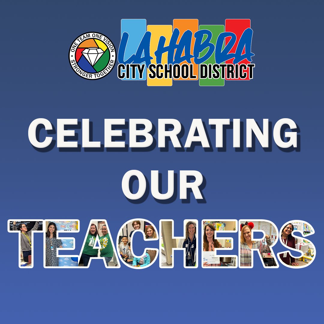 Happy Teacher Appreciation Week to our amazing #LHCSD teachers! Your dedication, creativity, and passion shape the future of our students every day. Thank you for all that you do to make our district a great place to learn and grow! #LHCSDbelieves #TeacherAppreciation