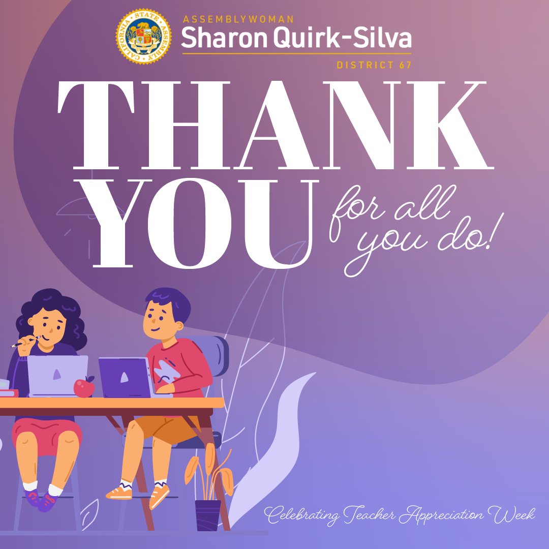 Happy Teacher Appreciation Day to the incredible educators who inspire, empower, and uplift generations! As a former teacher for thirty years, I know firsthand the impact you have on shaping lives. Thank you for your dedication and passion to nurture the leaders of tomorrow!